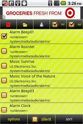 Ringtone Picker android App screenshot 0